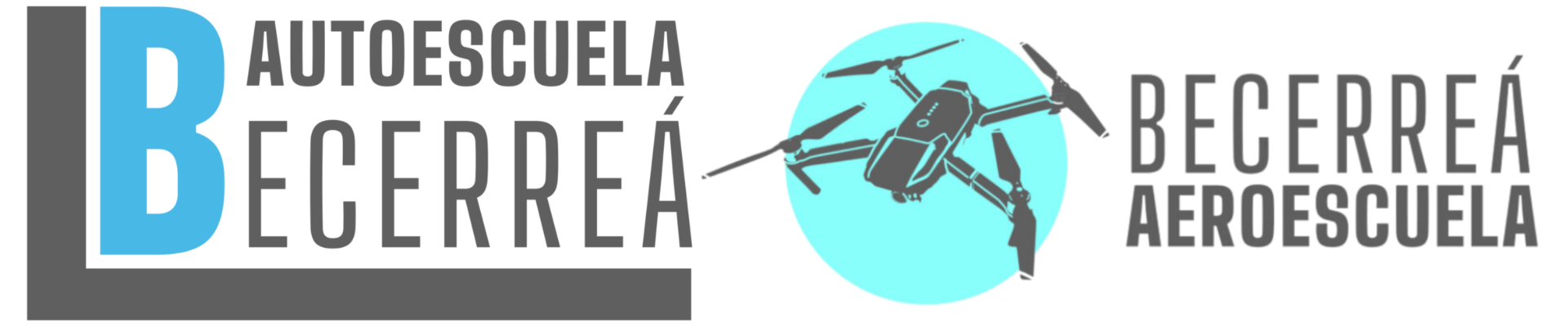 Logo Autoescuela Becerrea y Aeroescuela Becerrea
